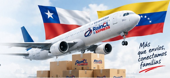 Envíos RainCL Express de Chile a Venezuela