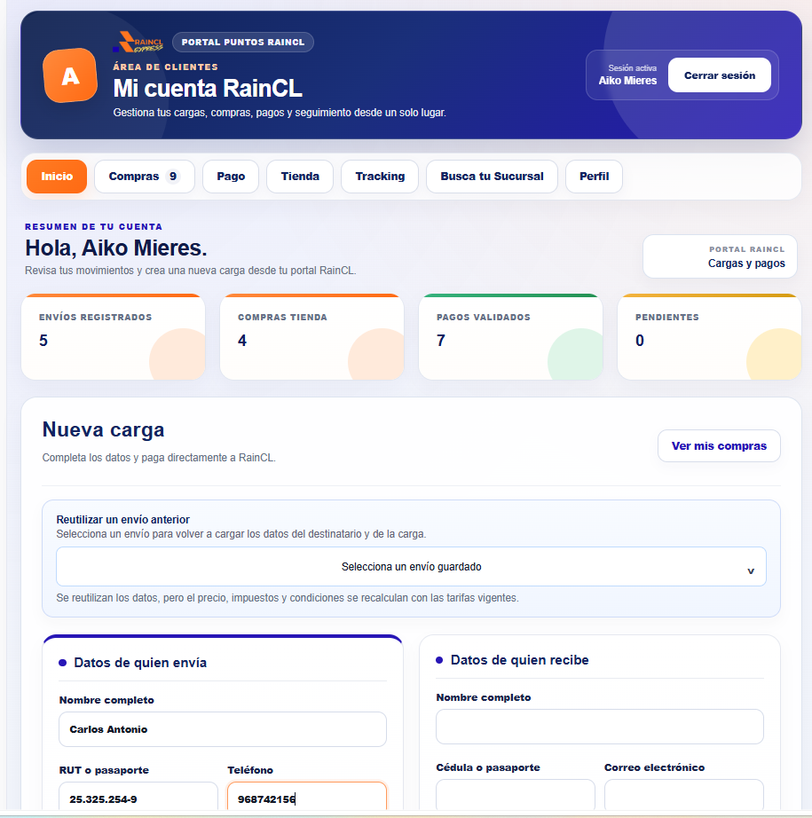 Portal de Clientes